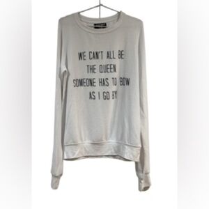 God save LA graphic queen  Sweatshirt